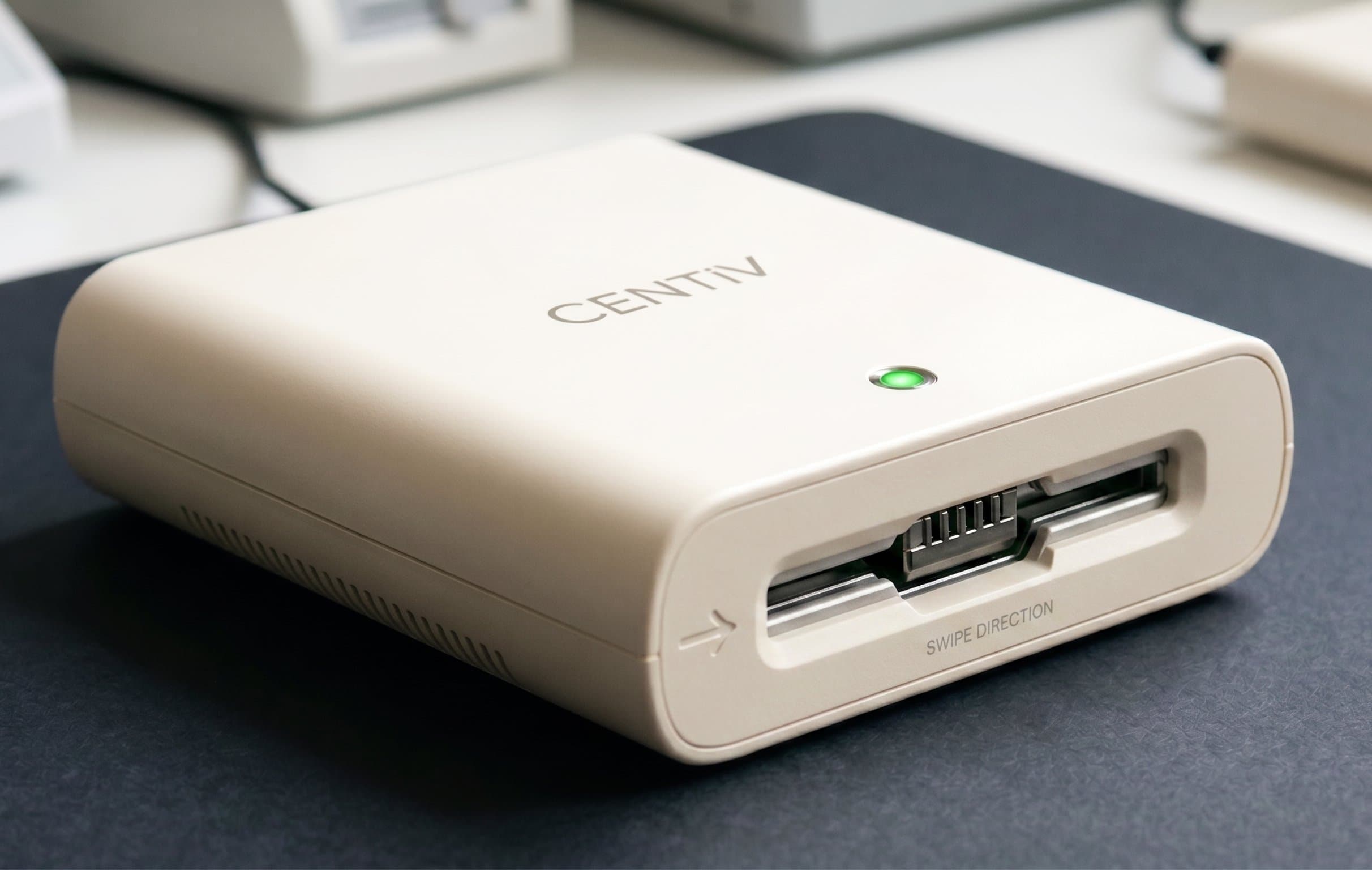 CENTiV handheld paired with reader